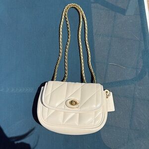Coach 1941 Cream Pillow Madison Bag